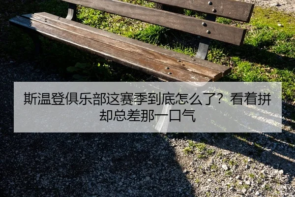 斯温登俱乐部这赛季到底怎么了？看着拼却总差那一口气